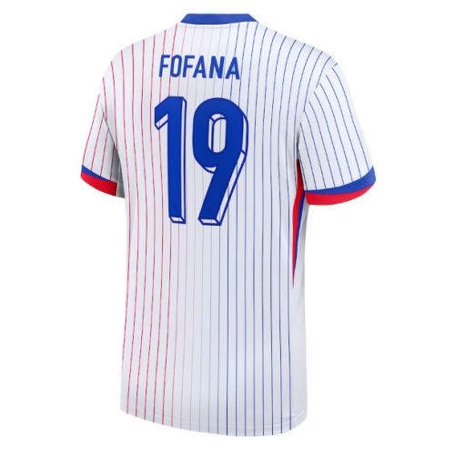 Francia Youssouf Fofana #19 Maglia Gara Trasferta Repliche Europei 2024 Francia Youssouf Fofana #19 Maglia Gara Trasferta Repliche Europei 2024